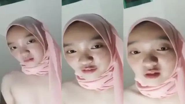ABG Hijab Meki Pink Pacar Penurut 1
